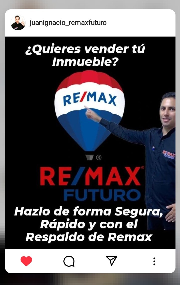 ¿Quieres vender tú Inmueble?
Contáctame como tú Agente Inmobiliario REMAX Futuro 🇫🇷
Lcdo. Juan Ignacio Sánchez