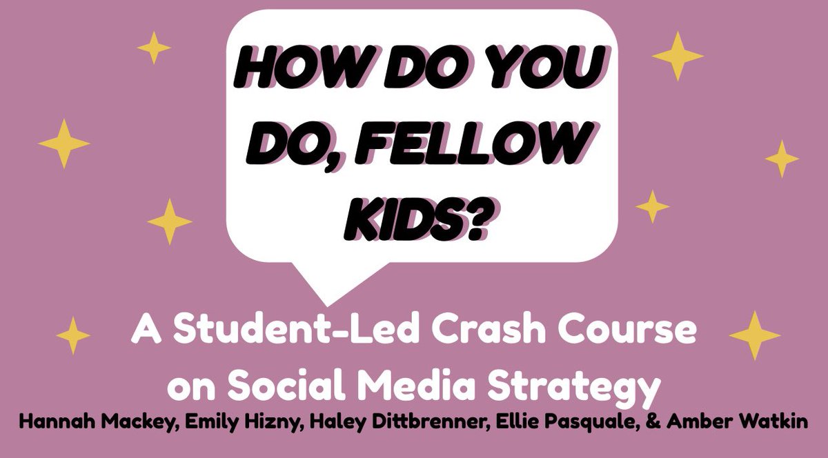 tomorrow morning, some friends and i are going to be on a panel at #AWP23!! if you’re attending this year’s conference, feel free to stop by and hear some undergrad students who grew up chronically online explain social media strategy for writers, lit mags, presses, etc :)