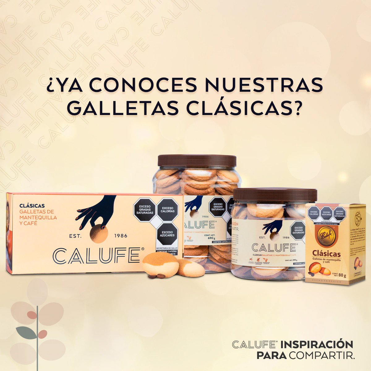 Si eres amante del café entonces estas galletas son para ti ☕️😋 

- Hechas con mantequilla 100% pura de vaca y café estrictamente seleccionado.

 ¡Descubre la variedad de nuestros productos gourmet! 👉 calufe.com
#InspiracionParaCompartir #CalufeCafe