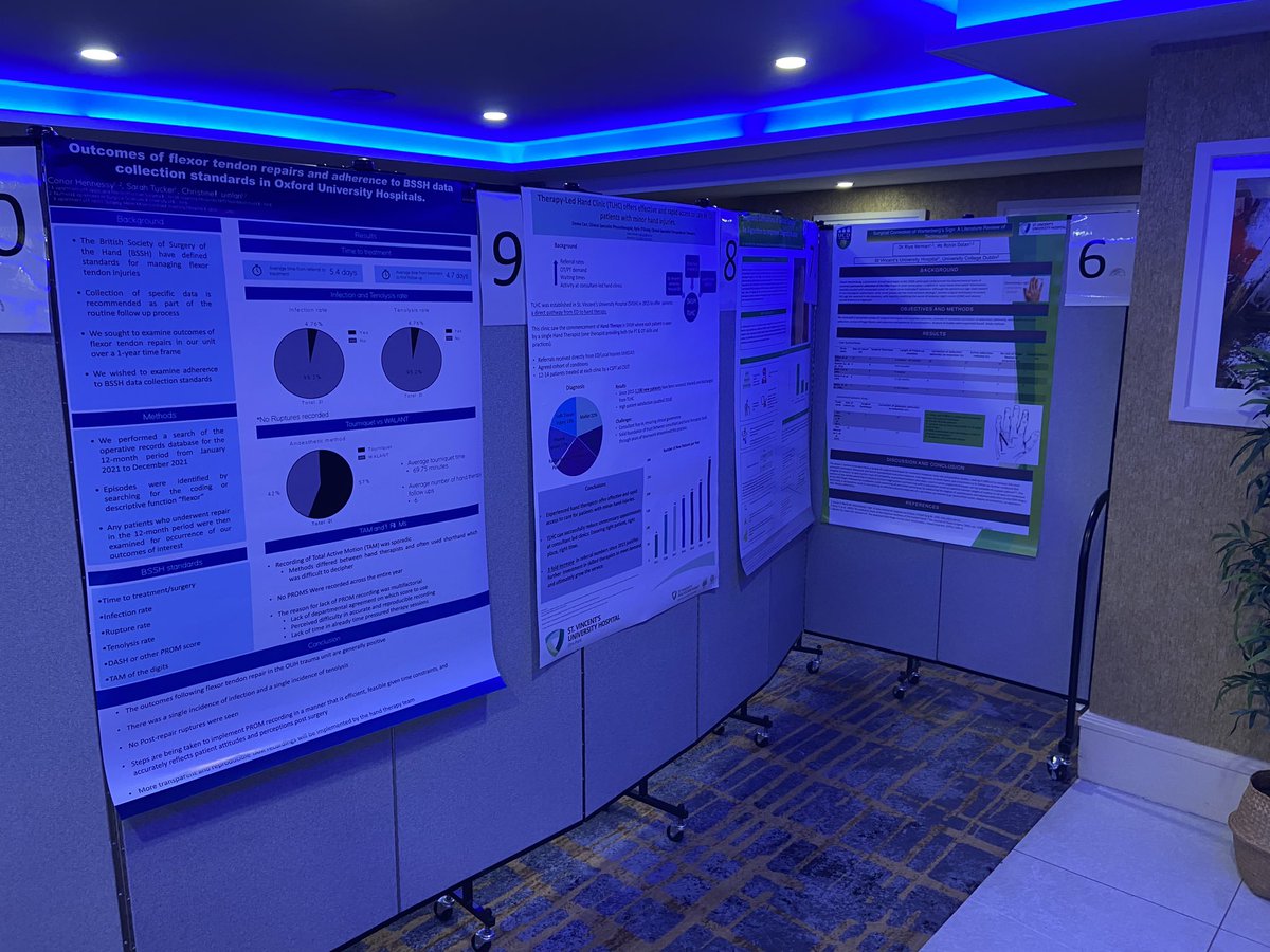 Irish Hand Surgery Society (@irishhandsurg) on Twitter photo A major thanks to our portering colleagues John and Tommy at <a href="/MaterTrauma/">Mater Hospital Trauma</a> for their help with the poster displays #thankyou #IHSS2023 A major thanks to our portering colleagues John and Tommy at <a href="/MaterTrauma/">Mater Hospital Trauma</a> for their help with the poster displays #thankyou #IHSS2023