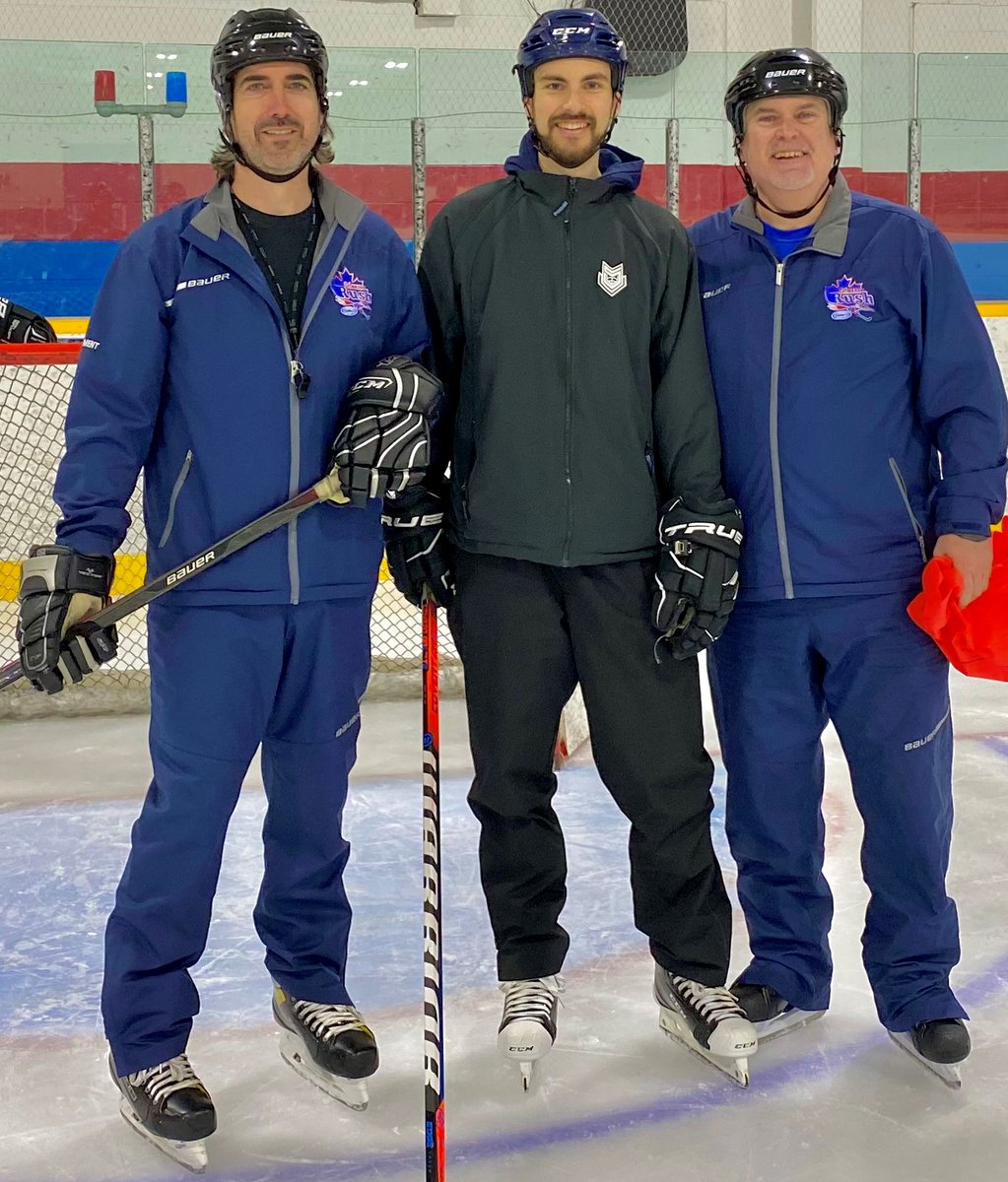 Congratulations to Pat Brookes and his Team for providing another outstanding season of #PlayerDevelopment One of the highlights was working with Goalie Guru Jonathan from <a href="/stathos75/">Dave Stathos</a> Goalie Performance Center❤️🏒