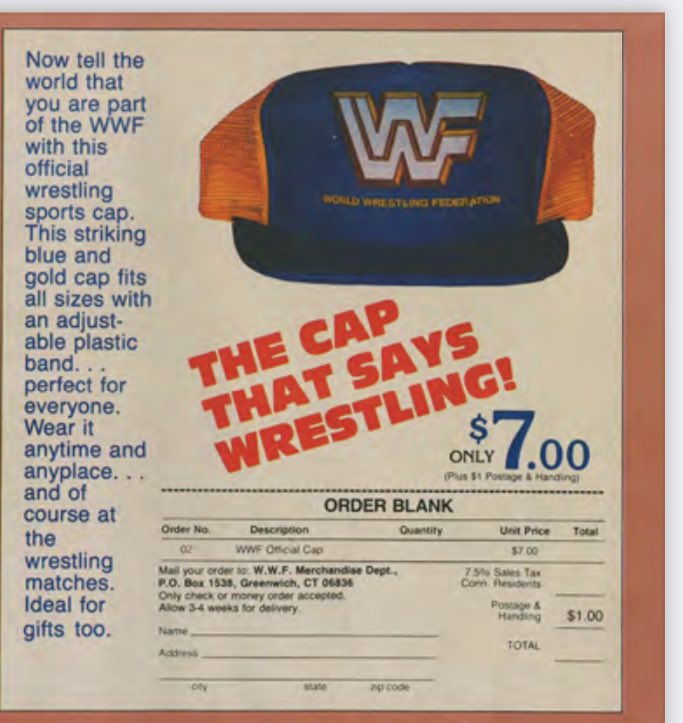 Wrestling Magazine on Twitter "The Cap That Says Wrestling"