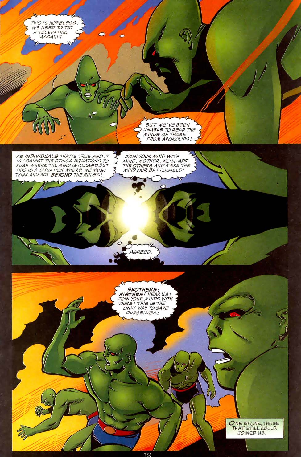 martian manhunter vs darkseid