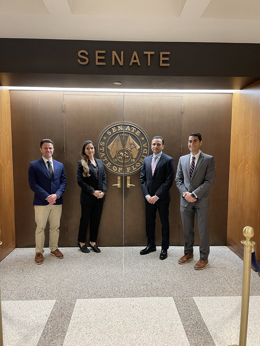 THANK YOU <a href="/floridarad/">Florida Radiological Society</a> <a href="/FRS_RFS/">FRS RFS</a> 🏛️

This week 3 residents from the state of Florida🏝️ got to participate in the FRS Government and Legislative Fellowship.

An inspiring and eye opening experience, to say the least 🇺🇸

<a href="/SofiaDurscki/">Sofia Cesar Durscki Vianna, MD</a> <a href="/ACRRFS/">ACR RFS - We've Moved! Follow <a href="/RadiologyACR/">American College of Radiology</a>.</a> @RadiologyACR