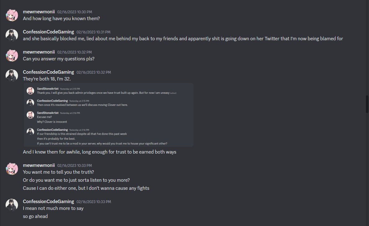 ConfessionGames's tweet photo. @ttvferveras @SneakyBeastie01 @LadyNightscale @TomeganeLEO You've done nothing of the sort, you've been lying through your teeth about me and blatantly ignoring evidence and making excuses for why it might not be legit, which I disproved during stream. Just proved the thing you posted about minors wrong a hot second ago.  Here. https://t.co/VFIycDZh56