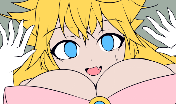 目の造形を余計なまつ毛とかつけずにシンプルにしたらなんかかわいくなった気がする 