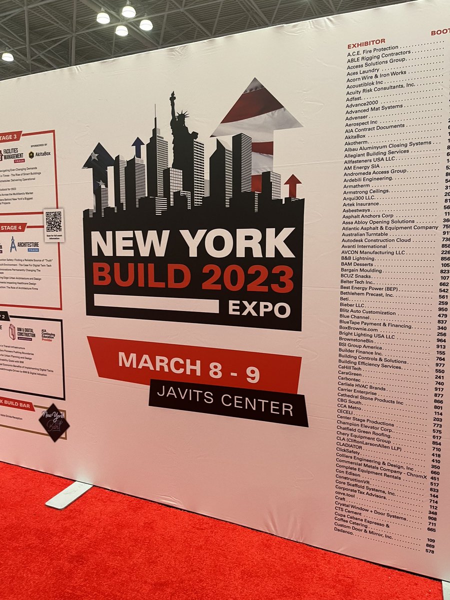 Sgo96's tweet photo. Wrapping up @NewYorkBuild 2023 expo in NYC https://t.co/RHktffP5AL