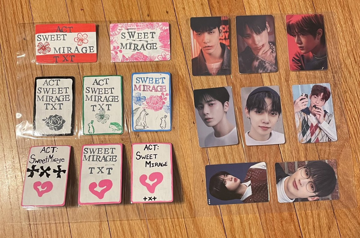 txt_trinkets's tweet photo. Custom photo cards I’ve been making~
I’ll be handing these out at the NY show in May.
I have a few different things I’m still working on, so please stay tuned!
#TXT_2023DREAMWEEK #TXT_ASM_TOUR #TXT_WORLD_TOUR #TXTfanart #TXT #TOMORROW_X_TOGEHTER #photocards #txtpc https://t.co/fUSv9wYV58