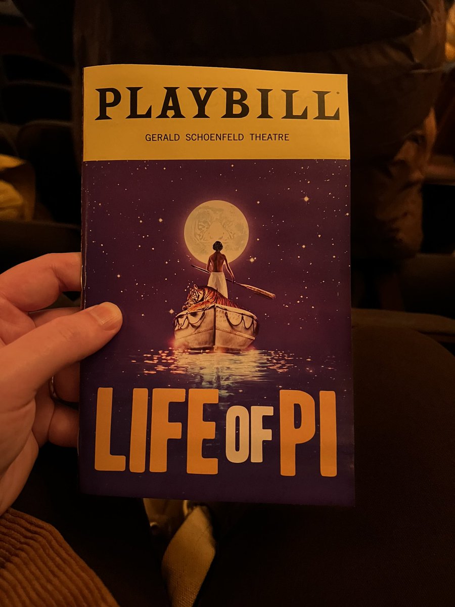 Welcome to Broadway @LifeofPiBway!