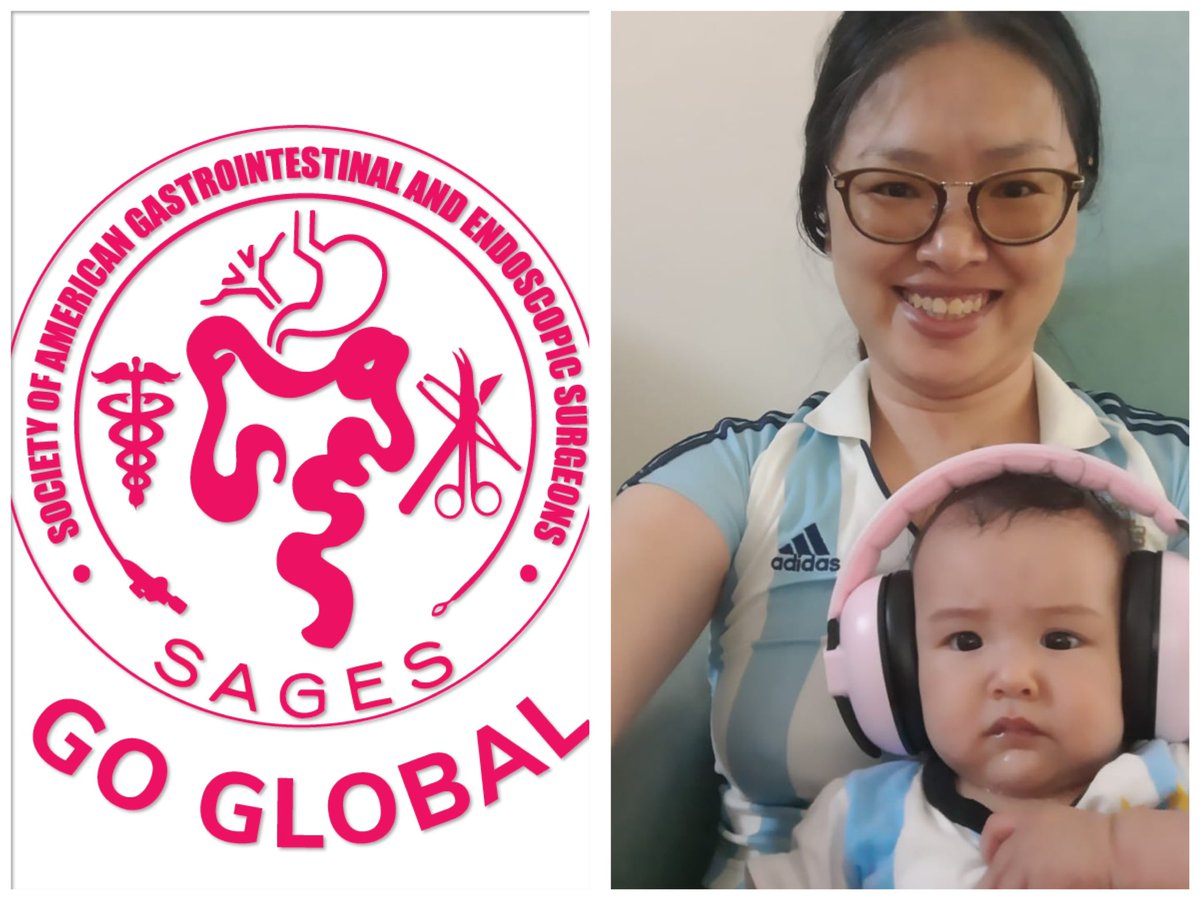 #surgeon in training. Meet Baby Luna! She always makes an appearance at our #telesimulation sessions. Catch Luna & Mom, H. Yang, #goglobalfaculty connecting into the #glap station from 🇦🇷 to #montréal