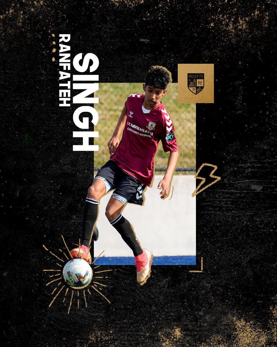 Welcome Ranfateh Singh to the squad! He’s a local player that is currently playing for Sac Republic Academy. He’s currently the leading goal scorer on his team, and recently earned himself an invitation to the 08’ National Team Camp.