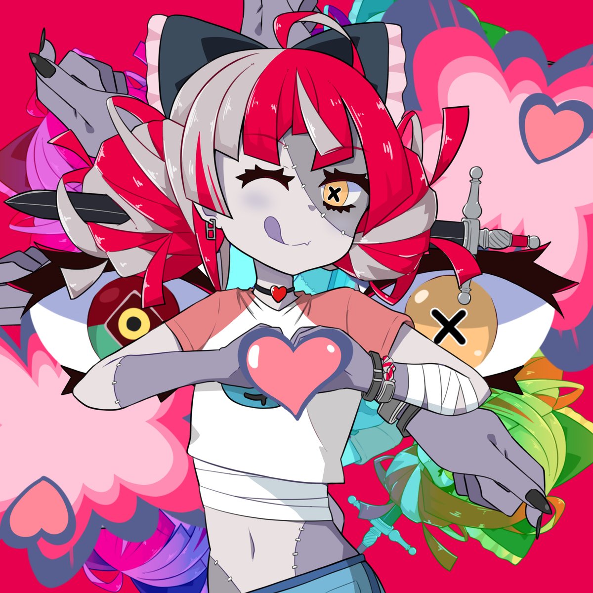クレイジー・オリー 「#今までで作画カロリーMAXの作品上げようぜ今はもうかけそうにないやつ 」|honmirinのイラスト