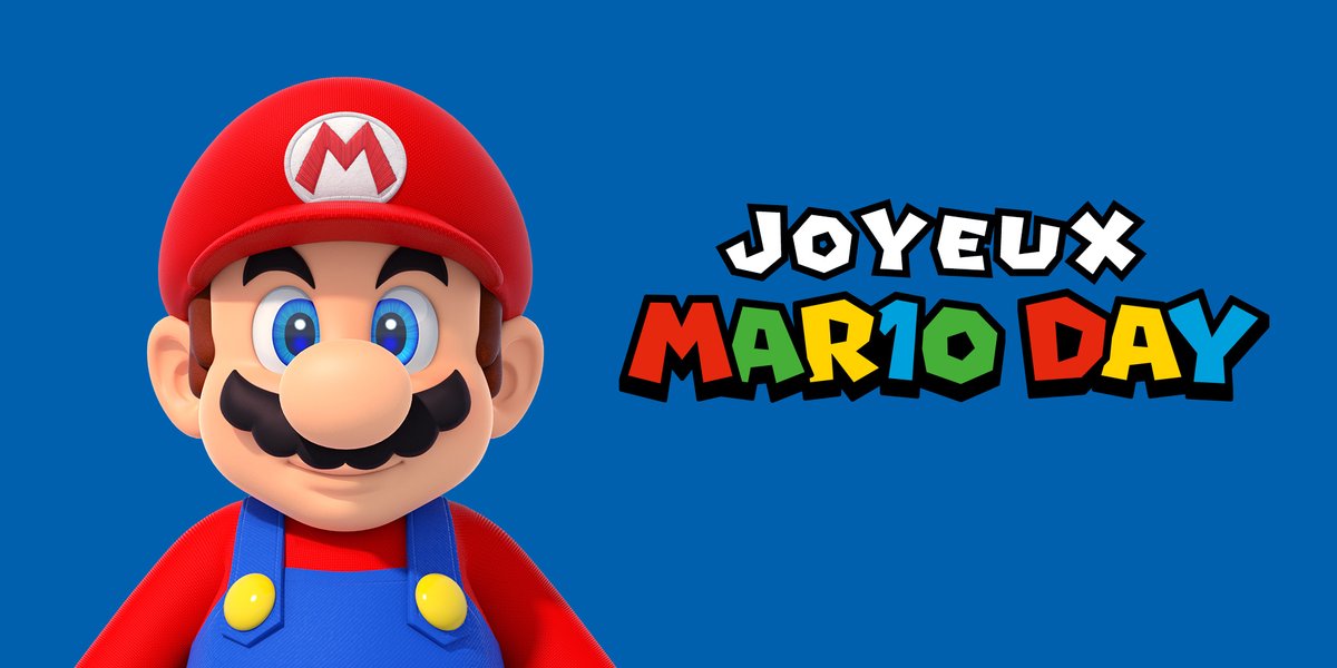 NintendoFrance's tweet photo. Joyeux #MAR10Day ! https://t.co/vzfFgmYIwI