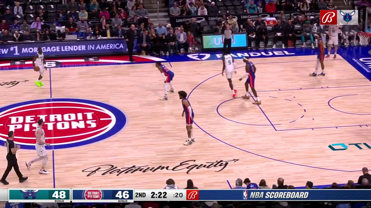 at Pistons / Twitter