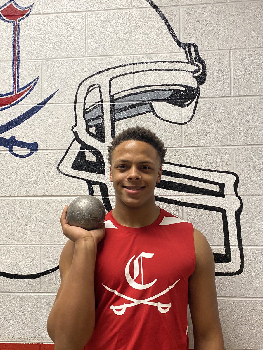 Great First Meet today! Lots of Prs and some great performances by both veteran and young throwers! 
Special congrats to Darias Marthel for winning the shot put with a throw of 37’5” which is the furthest throw by a sophomore ever at Cookeville!
