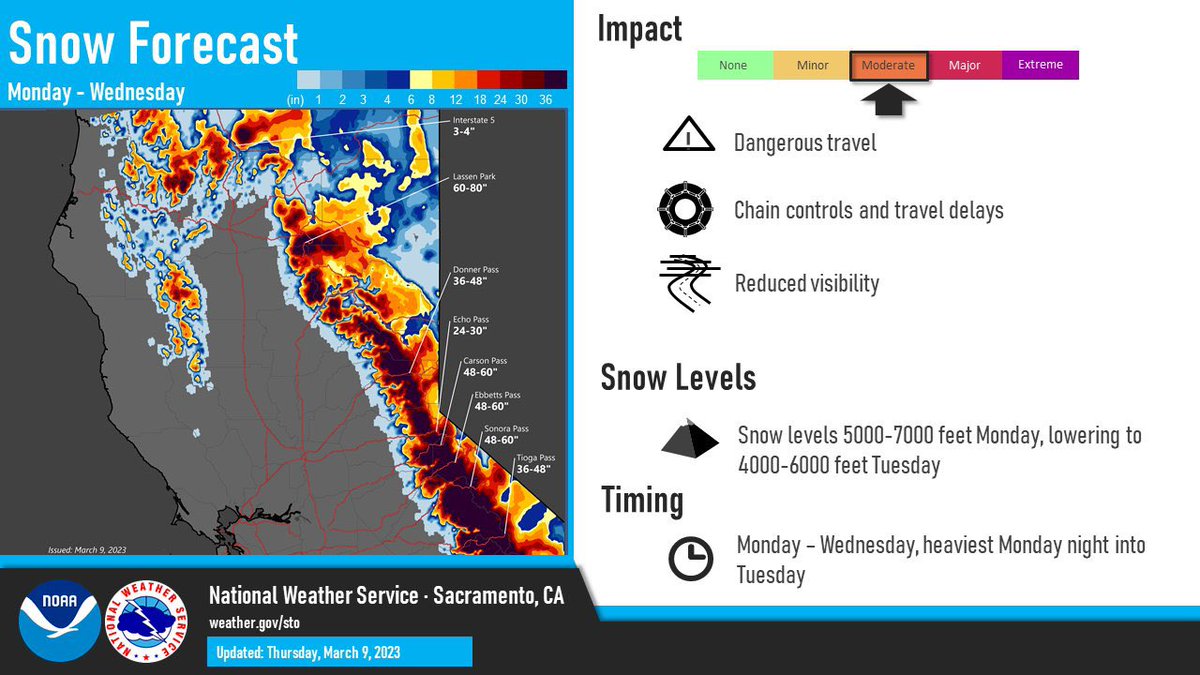 on Twitter "Updated snow and rainfall estimate