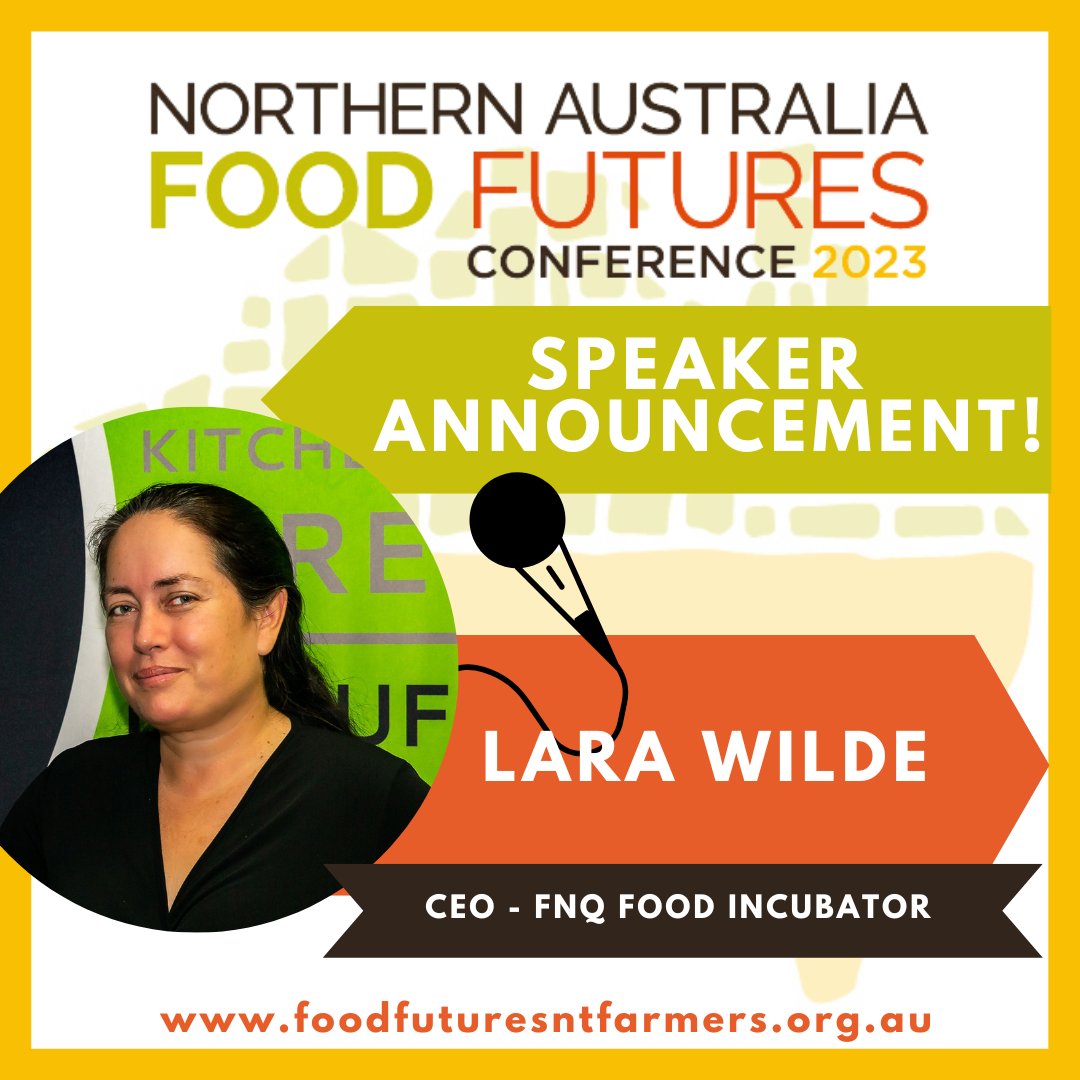 Lara has a background in economic development and working closely to mentor and grow start up businesses. With extensive networks in the industry, Lara can often find the connection that you need to make your business work. 

Tickets: foodfuturesntfarmers.org.au