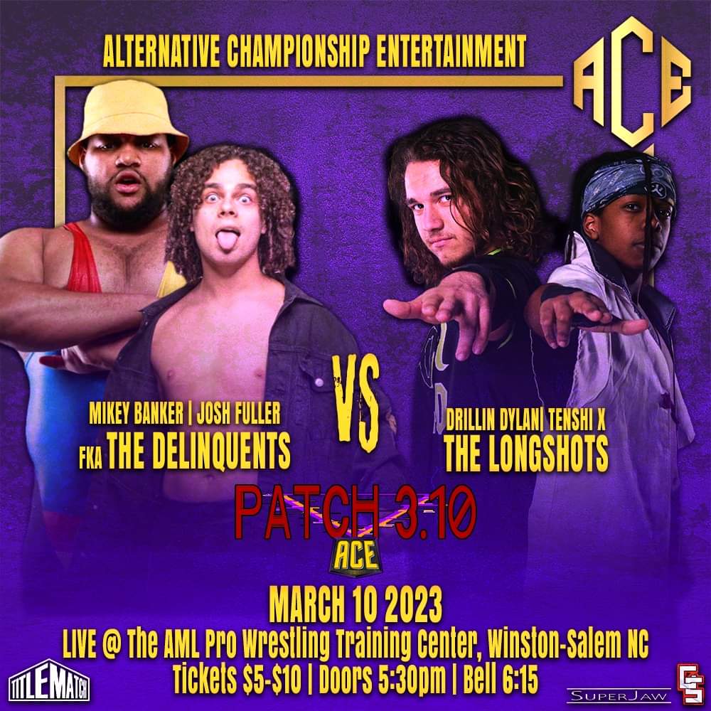 BecomeTheACE's tweet photo. Tickets for tomorrow's event will still be available at the door! We will be able to accept Cash, Cashapp, Paypal, or Venmo but no credit cards.
Only a few front row tickets left! Get them now before they're gone:
https://t.co/b4Pj3jVnss
#ace3point10 https://t.co/bVhVvzgpVB