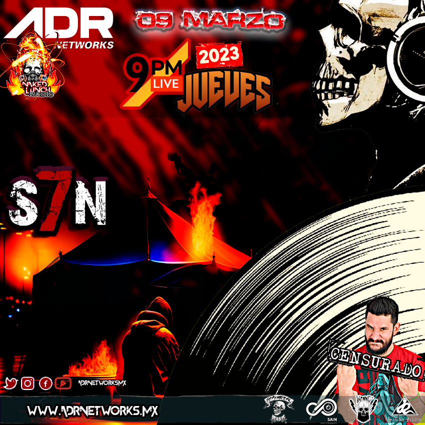 Jueves 9 marzo #9pm por <a href="/adrnetworksmx/">ADR Networks</a> #Programa47 #shin60npashang0n, viene a la cabina nuestros queridos <a href="/S7Nmusic/">S7N</a> que nos vienen a presentar #circus una rola increíble (9 pm) no te lo puedes perder! por las redes de #ADR con #JaviGamboa #Stayfkntuned