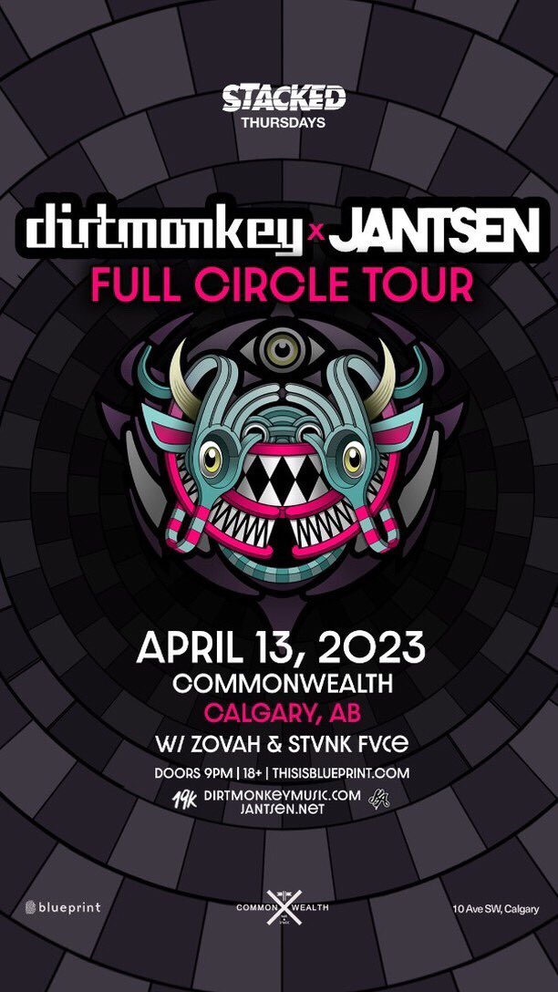 Finally get to announce this 🤘🏼🤘🏼

Super stoked to be going B2B with the homie <a href="/zovahofficial/">Zovah ⚡️</a> for the <a href="/dirtmonkeymusic/">DIRT MONKEY</a> and @janstenmusic Full Circle tour! 

SEE YALL SOON!