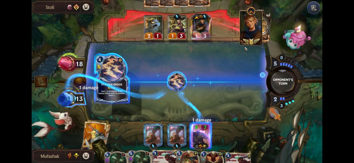 mufashak's tweet photo. Yo, @SnnuyLoR I saw you playing again this Renekton Bomba deck, I like that you are having fun with it. I assure you will appreciate this clip too. It´s a gift, from an Ezreal hater to another XD  The OTK while being stunned feels super good heheh https://t.co/q5qXk8JiGp