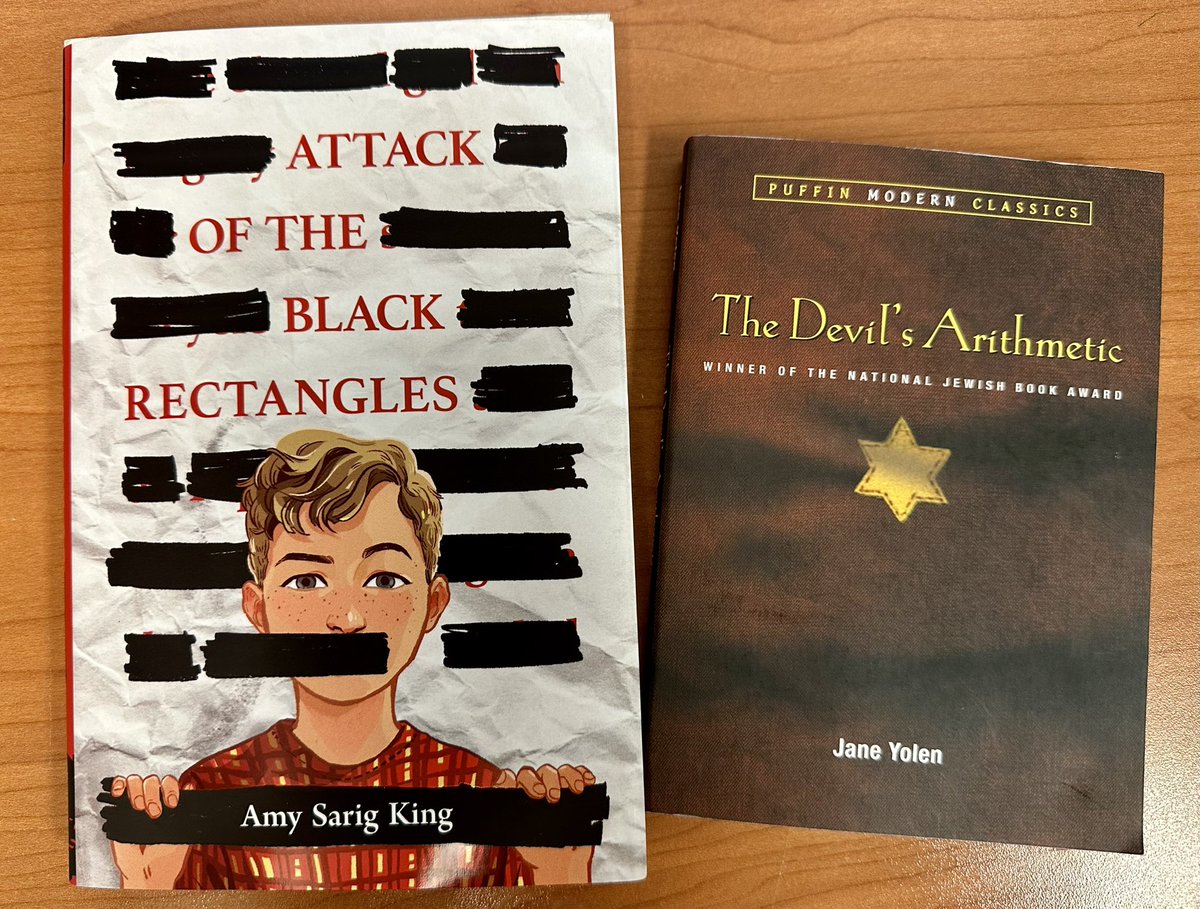 ROMS_Learning's tweet image. Attack of the Black Rectangles is an excellent MS book full of relevant &amp;amp; worthwhile topics revolving around censorship, family dynamics, &amp;amp; friendship. Definitely a great #royalbery2023 selection! (Bonus: The Devil’s Arithmetic - another very powerful book.) @AS_King @JaneYolen