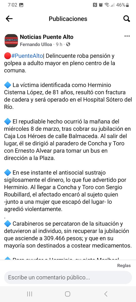 Favor, no cuesta nada ayudar, noticia verificada , es veridica