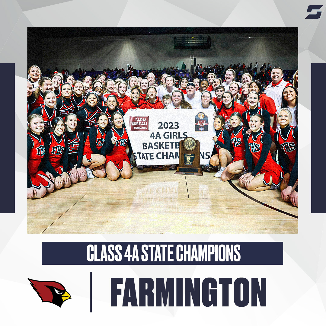 The third time is the charm 🍀

<a href="/CardAthletics/">Farmington Athletics</a> Girls Basketball earns the Class 4A state championship after coming up short the last two seasons 🙌

More on the big game ➡️ news.scorebooklive.com/arkansas/2023/…