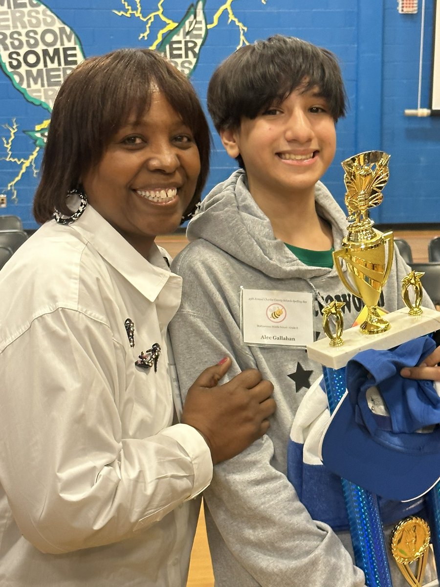 .<a href="/Mattawoman/">Jennifer Holmes</a> Magic was definitely in the house tonight at the CCPS Spelling Bee! 

Alec Gallahan, an 8th grader, is the county’s champ and is headed to nationals this summer.