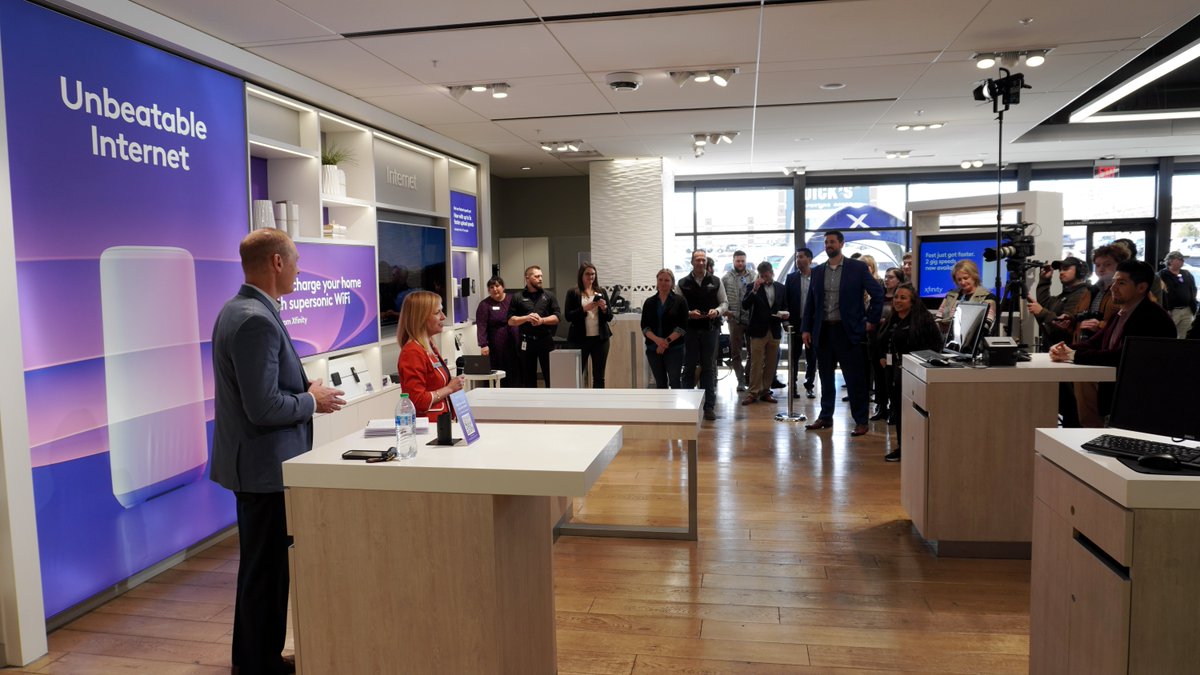 Taking #Pueblo connectivity to new heights 🚀
  
We hosted a kick-off event to announce we’re expanding our multi-gig Xfinity Network throughout Pueblo County.