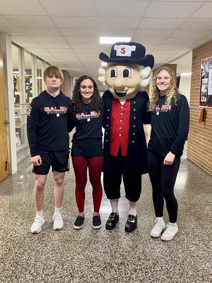 Good luck to Aiden, Ilani, and Annika at the state wrestling tournament tomorrow in Columbus!