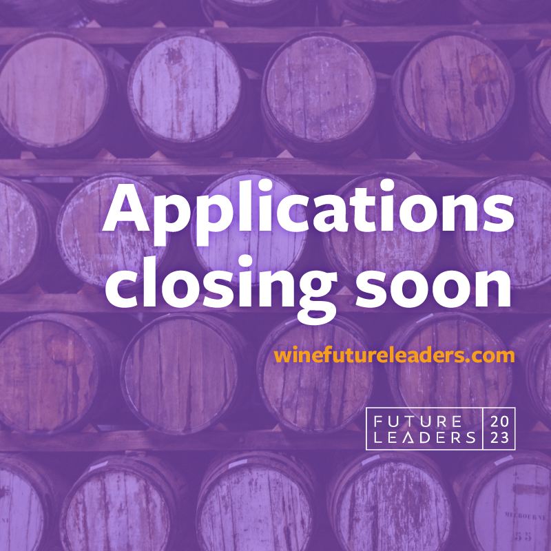 One week to go! Applications for Future Leaders 2023 close 17 March. Be part of conversations designed to find the solutions that we need to take us into tomorrow. Be Next. Apply at winefutureleaders.com #winefutureleaders