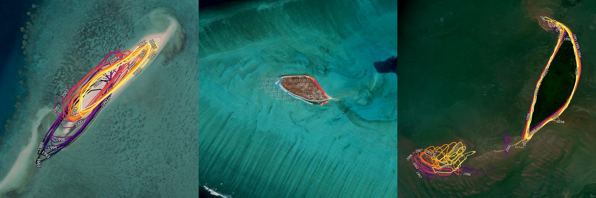 SatelliteSci's tweet photo. Most excitingly, we've expanded #DEACoastlines coverage to include many additional offshore islands and exposed reefs, particularly in the Great Barrier Reef, Torres Strait and northwest WA: https://t.co/QN0dZKoZNg
