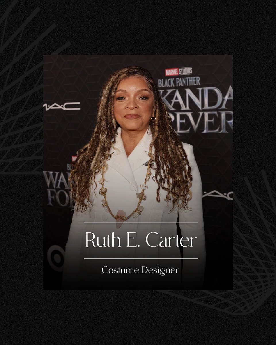 bosemanfdn's tweet image. Ruth E. Carter won an Oscar in 2019 for her work in #BlackPanther. She’s recently brought her unique magic to the sequel @theblackpanther : #WakandaForever (Source: @latimes). #costumedesign #blackexcellence