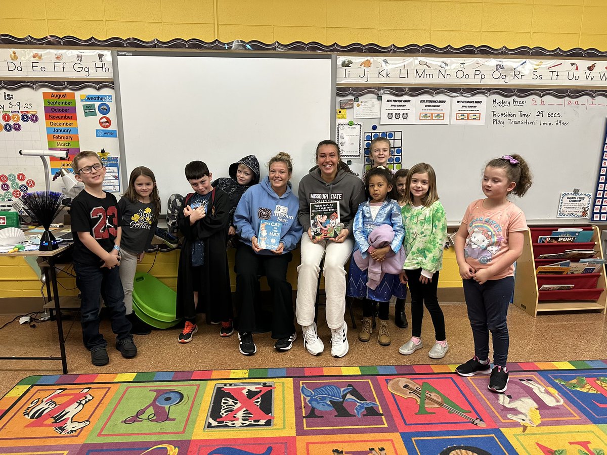 We 💕 our community! More reading today at Jefferies Elementary #community