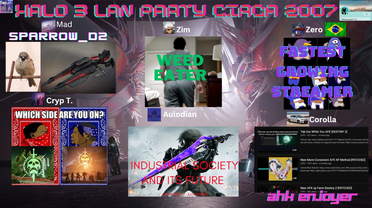 team halo 3 lan party circa 2007