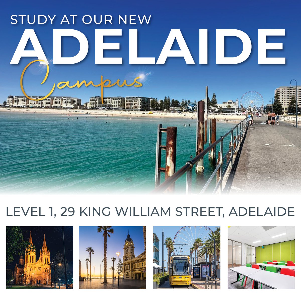 APC01331F's tweet photo. 📣We are excited to announce that Australian Pacific College will be opening a new campus in the heart of Adelaide!
Check out our website for more details: https://t.co/uUvz7ZV9G4

#Adelaide #education #studyinadelaide #australianpacificcollege #studywithapc #lovewhereyoulearn https://t.co/6mCZFXuQvq