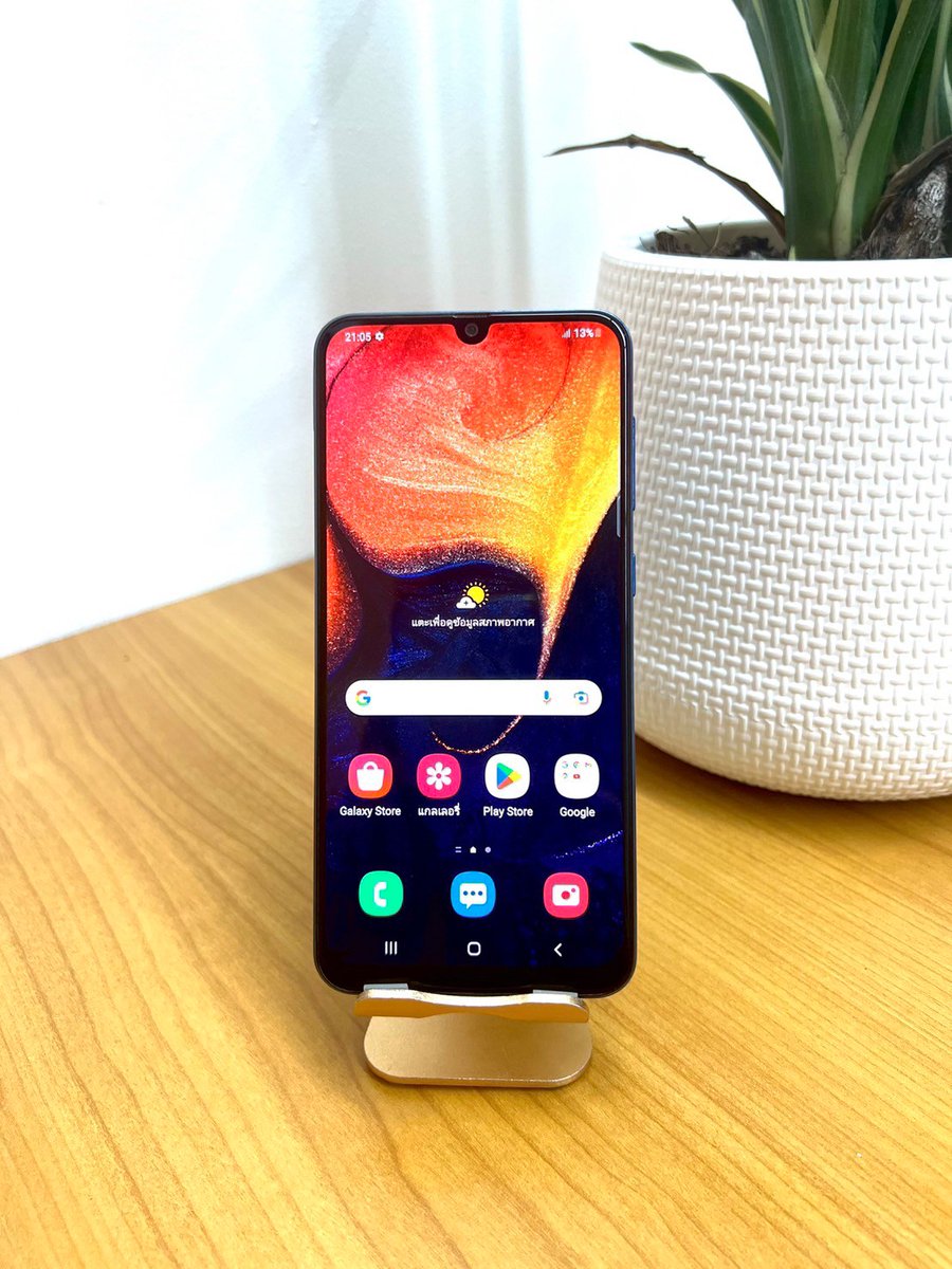 bammobilephone's tweet photo. Samsung A50 สีน้ำเงิน 6/128GB (5025) ราคา 4,500 บาท เครื่องศูนย์ไทย สภาพสวยมาก 96% จอเบิร์นบาง ไม่มีผลต่อการใช้งาน ใช้งานดีปกติทุกฟังชั่น ไร้รอยตก 
🌏อุปกรณ์ : ชุดชาร์จ หูฟัง (เทียบ) 
#ซัมซุงมือสอง #ซัมซุงมือ2 #ซัมซุงเอ50 #samsunga50 #ตามหา #โทรศัพท์มือสอง #โทรศัพท์มือ2 #ส่งต่อ https://t.co/SHufzvEvca
