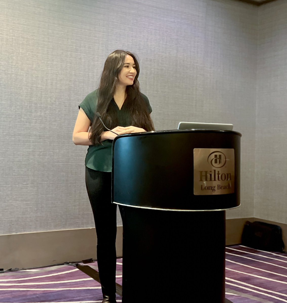 alexandra__chu's tweet photo. Gave my first talk at @CalNevaAFS last week! I also spoke on a panel highlighting early career researchers. Feeling honored and grateful ☺️ https://t.co/Zow9ELHsnG