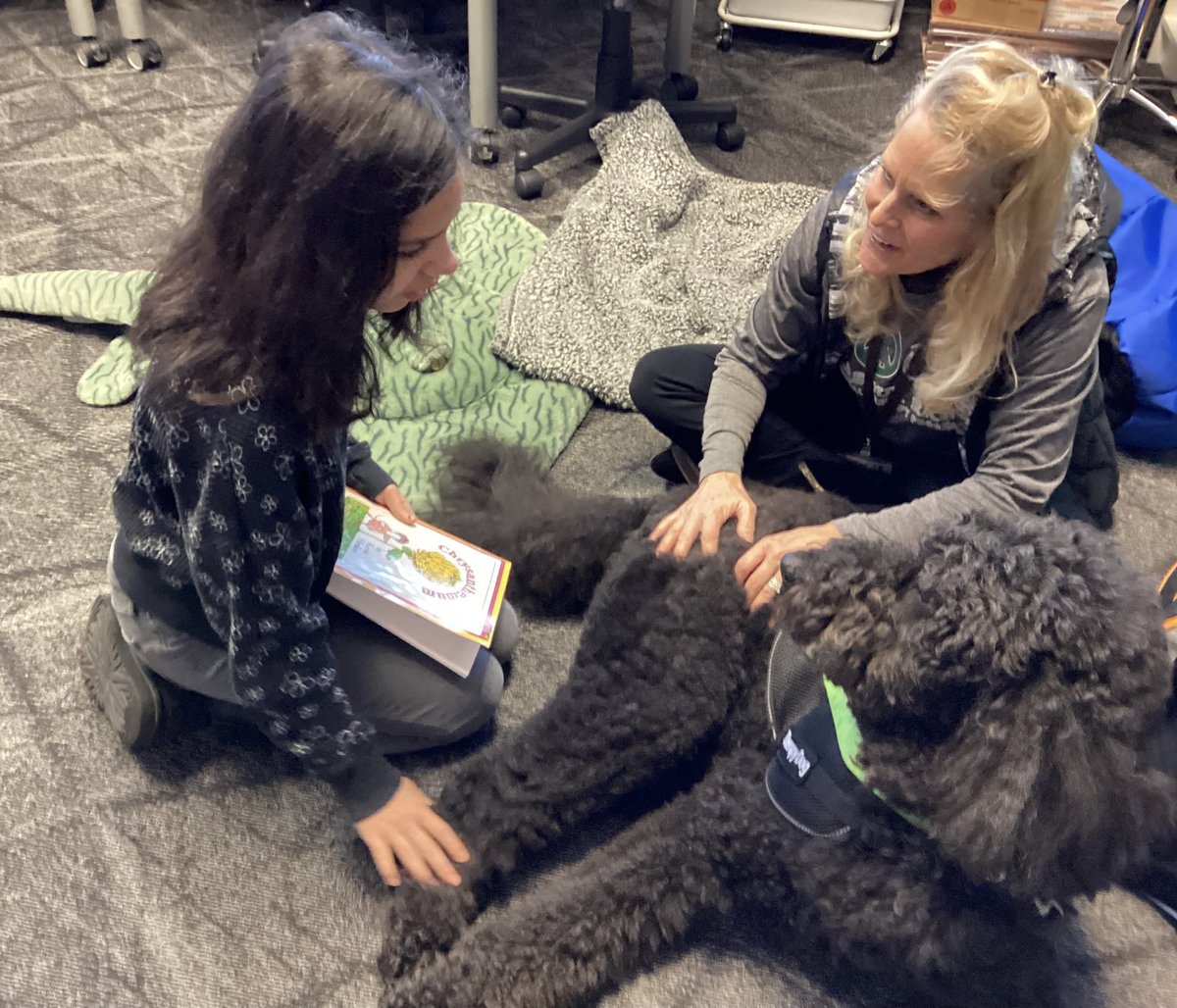 Today was such a special treat for some of our  <a href="/BarbaraRose220/">Barbara Rose Elementary School</a> readers! Bowie with <a href="/soulharborranch/">Soul Harbour Ranch</a> visited for the first time. We can’t wait for our next “Read with Me” visit. #webelong220 <a href="/barrington220/">Barrington 220</a>