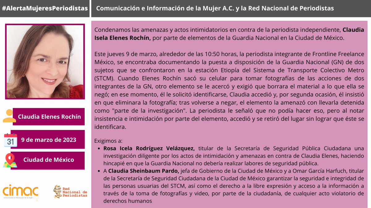 CIMAC.org tweet media
