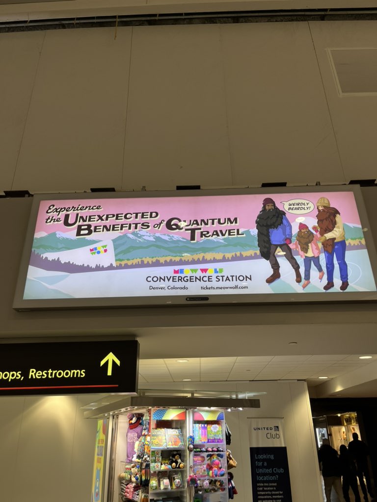 Oh. Denver airport, never change!