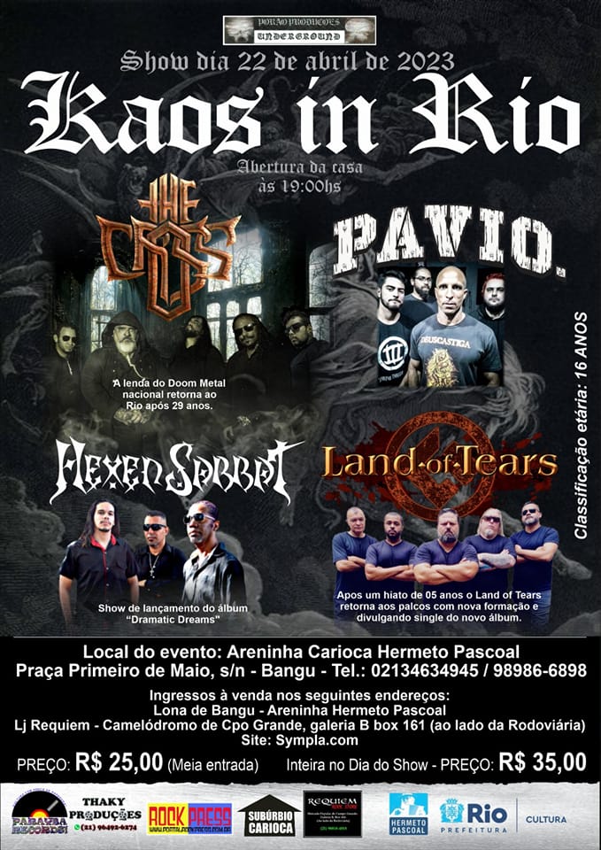 maquinaprofanaf's tweet photo. #MaquinaProfanaFest: THE CROSS - Banda é confirmada no ‘Kaos In Rio’, saiba mais!

Inscreva-se No #Blog, Compartilhe. Apoie o #Underground Seu Apoio é Muito #Importante👇🤘🎧
https://t.co/pPcUfgAZJQ

#TheCross #KaosInRio #DeathMetal #DoomMetal #Metal https://t.co/VHLYHsq5U2