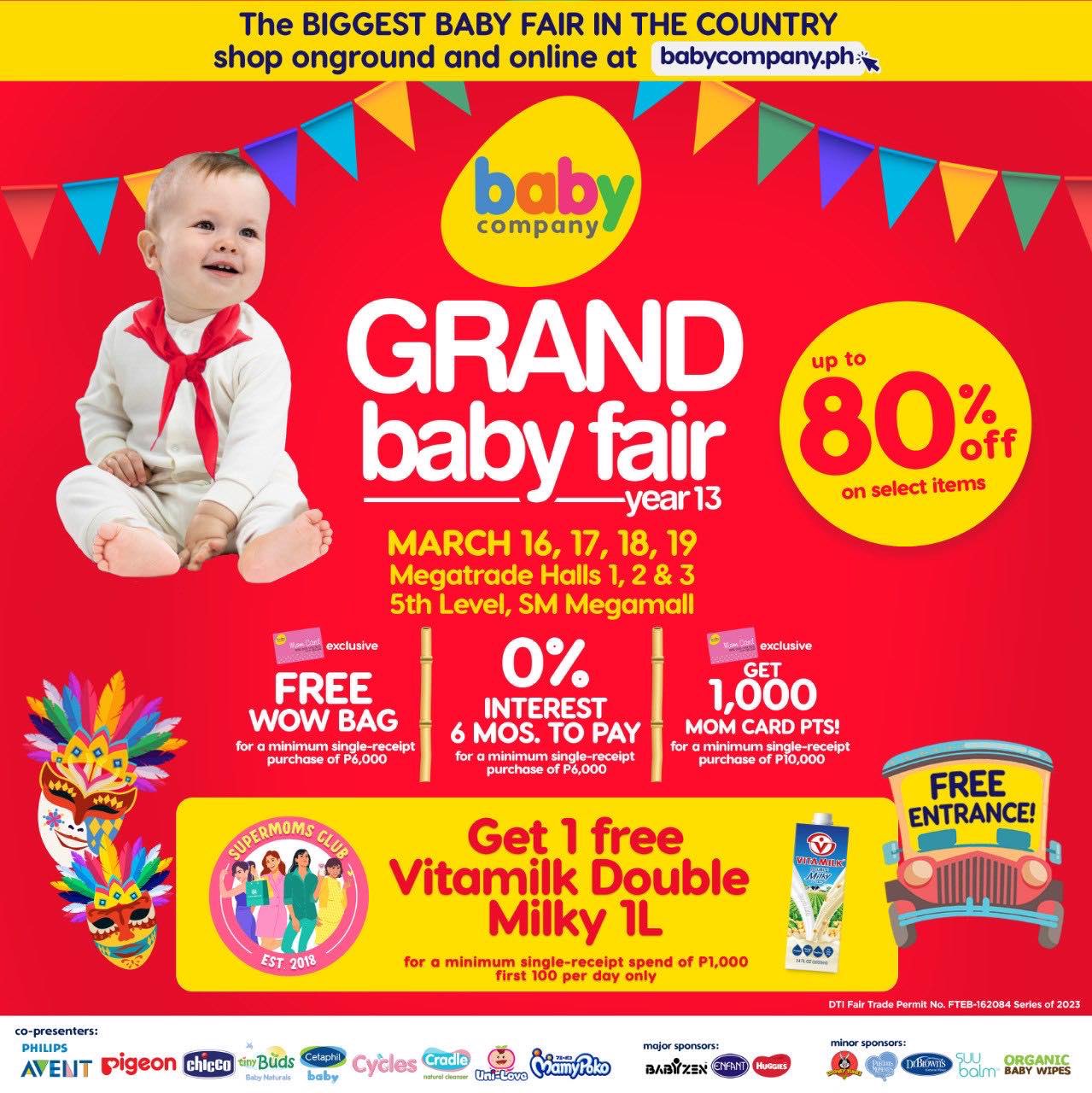 Baby company sm megamall 2025