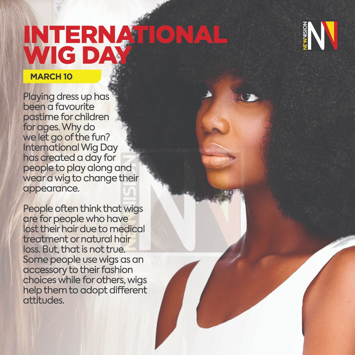 The New Vision on Twitter "International Wig Day provides an