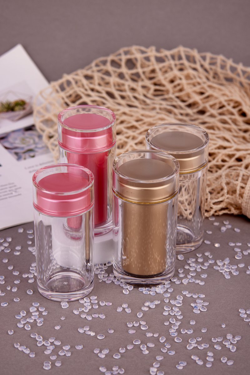 yakinpackaging's tweet image. The new model of round acrylic bottle , single wall or double wall bottle .

#plasticbottle #acrylicbottle #capsulebottle #pillbottle #customizedbottle #plasticcontainer #luxurybottle #creamjar #teacontainer #chinafactory #makeupbottle #skincarebottle #cosmeticpackaging