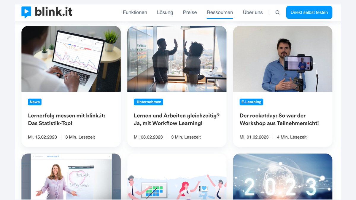 go_blink_it's tweet image. Redesign für unseren Blog &amp;gt;&amp;gt;&amp;gt; hubs.la/Q01GbCc70 
Unser Ziel: moderne Optik, gute Übersicht, gleichbleibend hoher Informationsgehalt. Bitte prüft nach, ob wir dieses Ziel erreicht haben. Danke für euer Feedback! #elearningblog #elearning #blendedlearning #saas #darmstadt