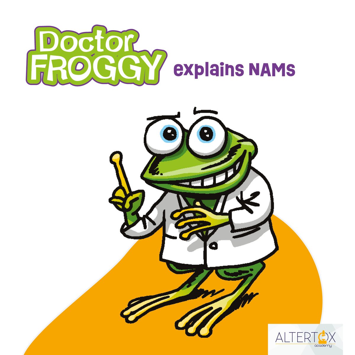 AltertoxAcademy's tweet photo. #TGIF #funwithnams (a little bit of Friday fun for you)
>> Introducing Dr.Froggy, our eminent PhD batrachian friend, who joined our team to explain NAMs to kids :) How cool is he? 🐸 https://t.co/LNpk8XEFFy