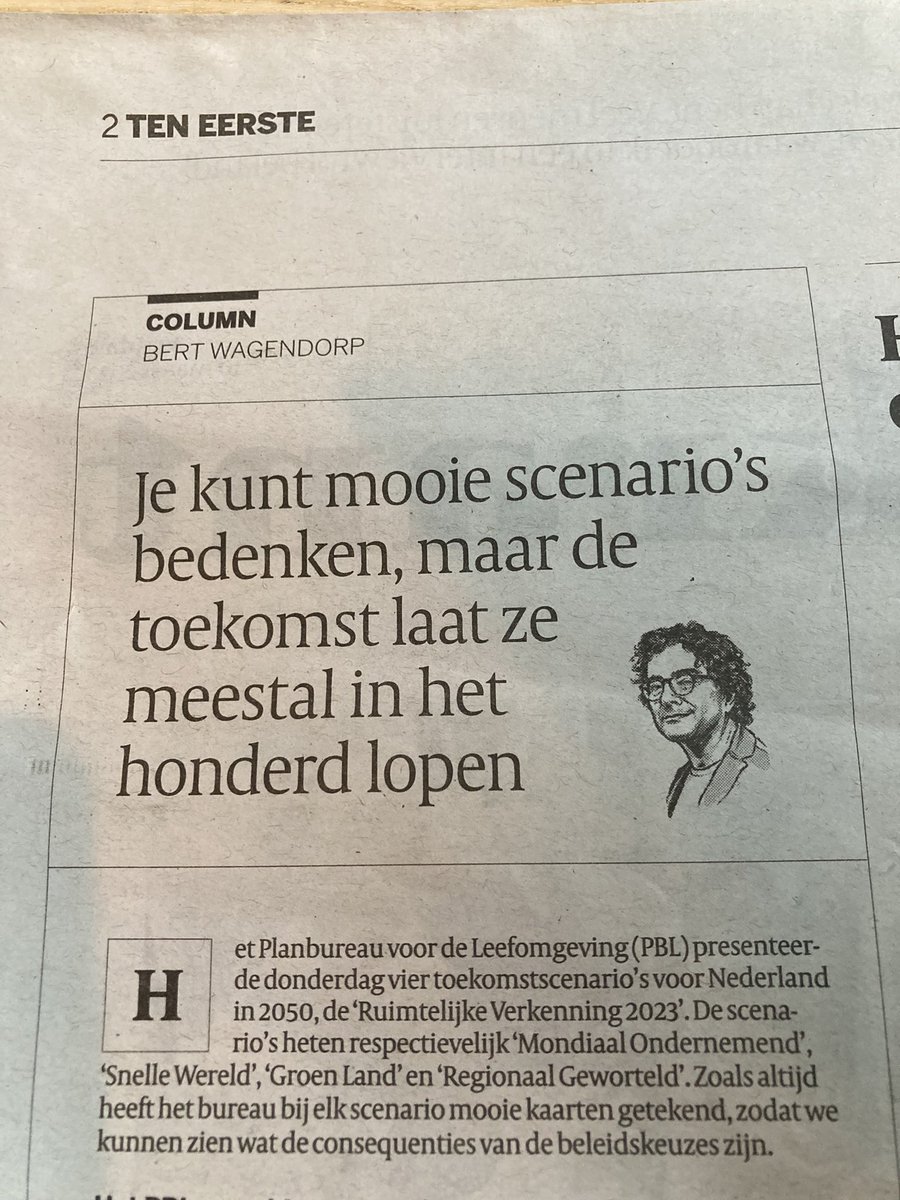#futuresliteracy
Mooi verwoord.