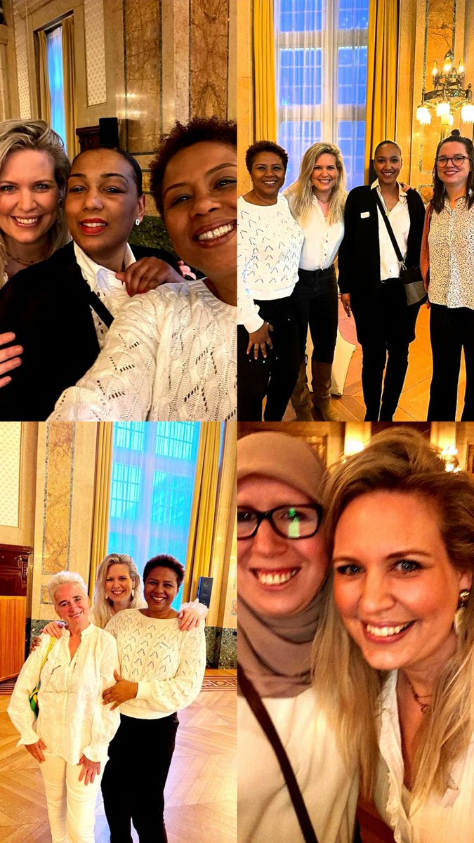 Verbindingkamer's tweet image. Internationale Vrouwendag gevierd op het Stadhuis. Burgemeester Aboutaleb: 
'Het zachtste element van de natuur (water) kan een gat veroorzaken in het hardste element van de natuur (steen)'.
'Als je één steen verlegt in een rivier, stroomt het water op die plek direct anders.' 💛